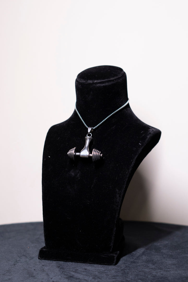 Roadster Dumbbell Unisex Chain Necklace
