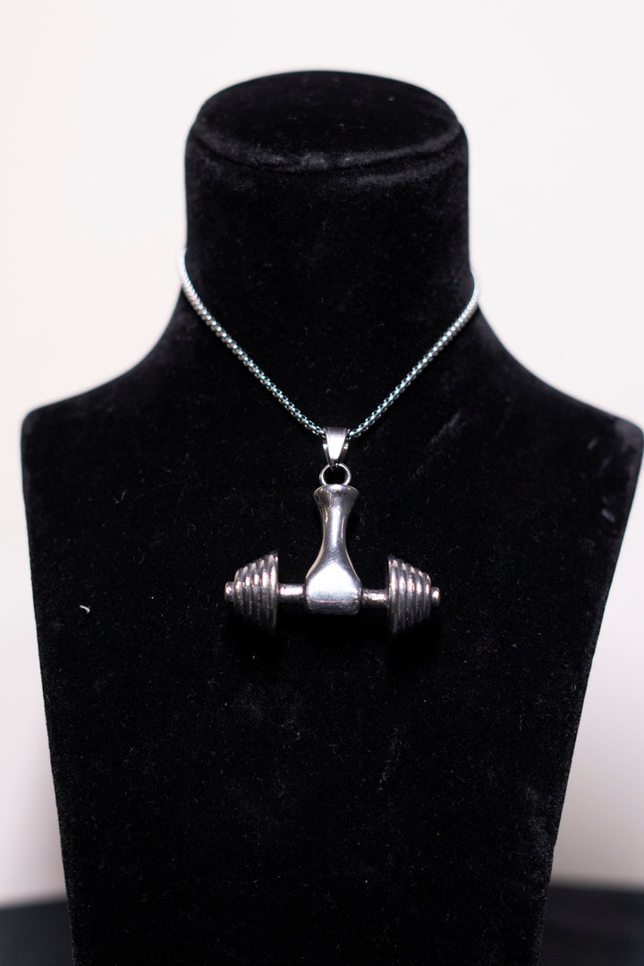 Roadster Dumbbell Unisex Chain Necklace