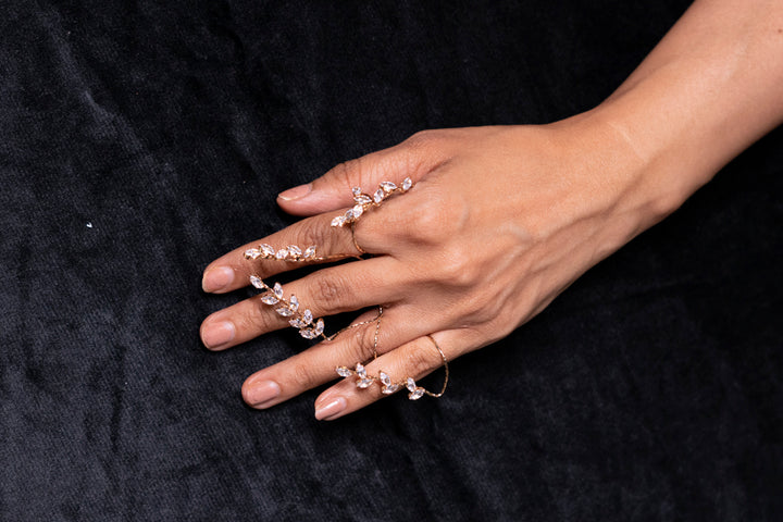 Isabella climber diamond ring