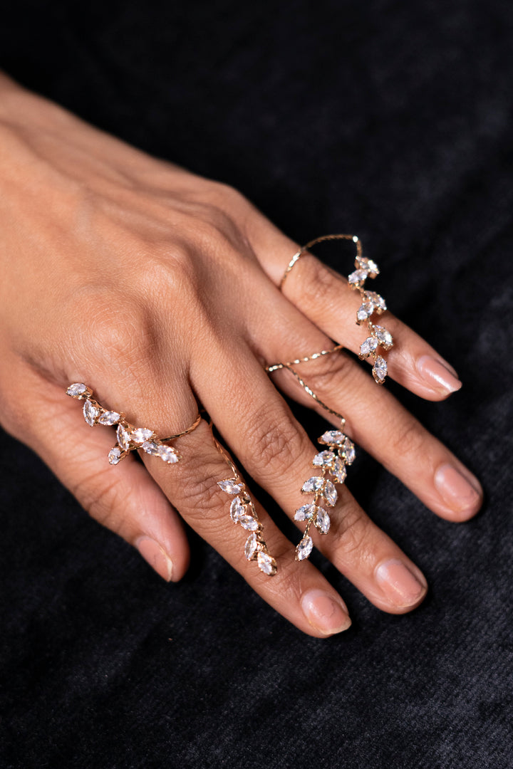 Isabella climber diamond ring