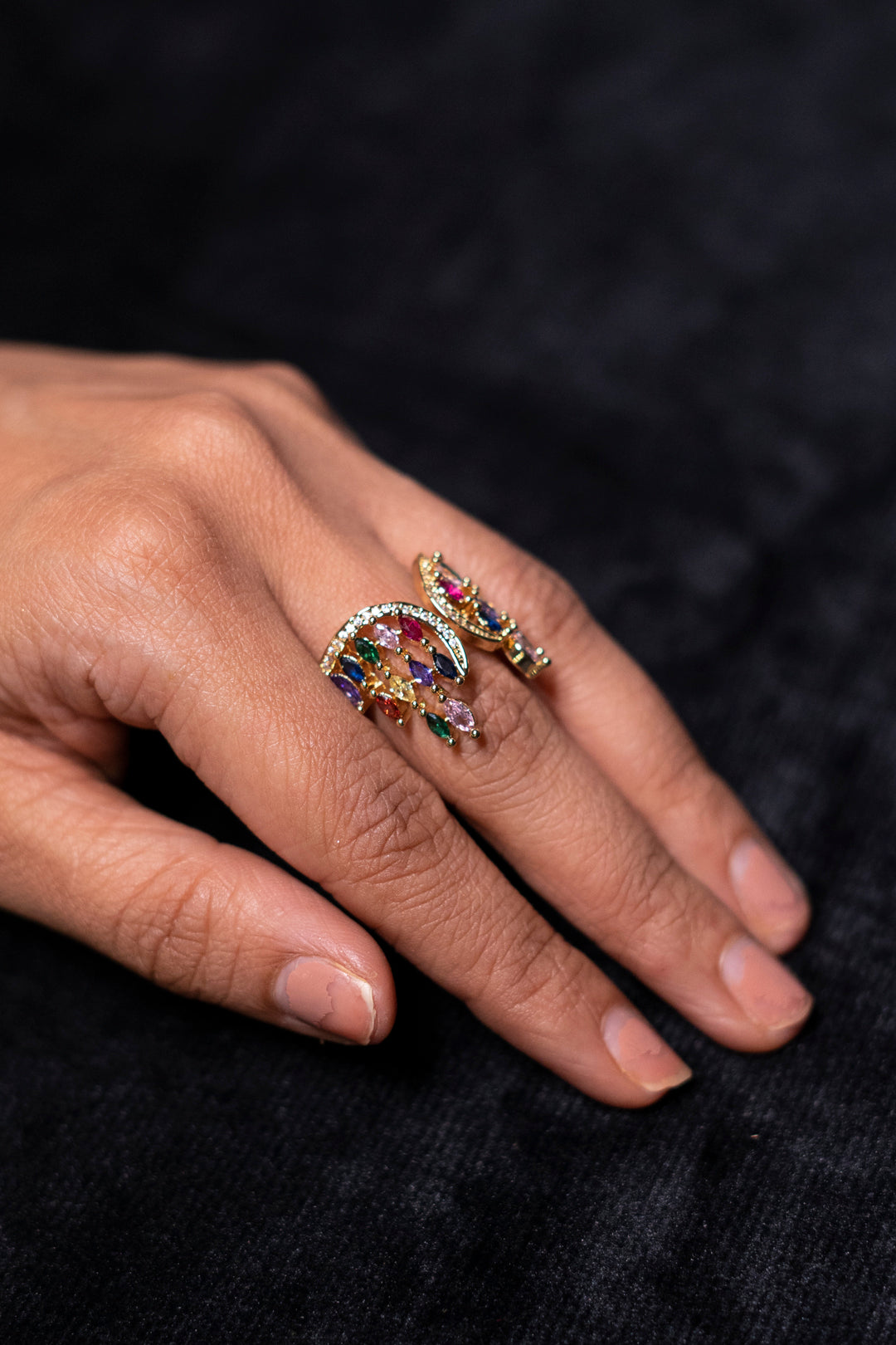 Alps Crown Adjustable Ring