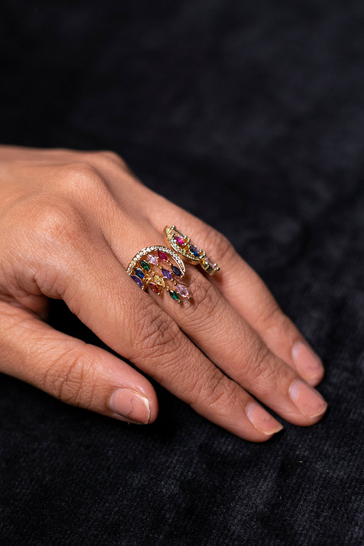 Alps Crown Adjustable Ring