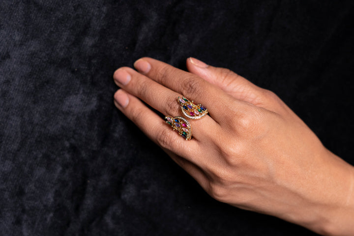 Alps Crown Adjustable Ring