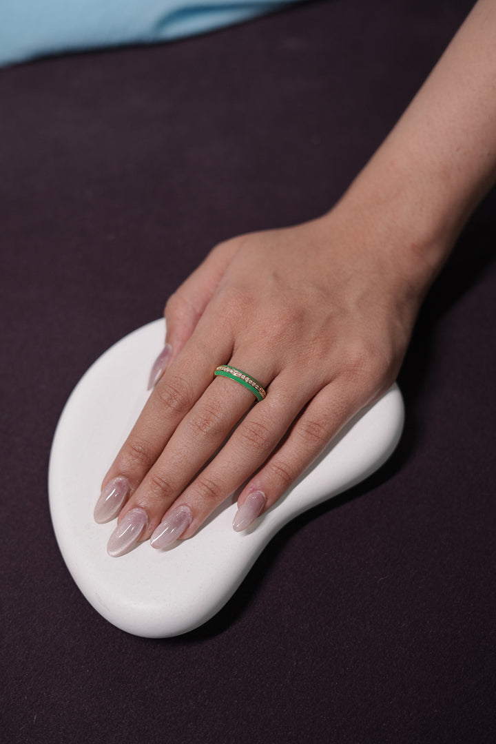 Keshava Emerald Ring