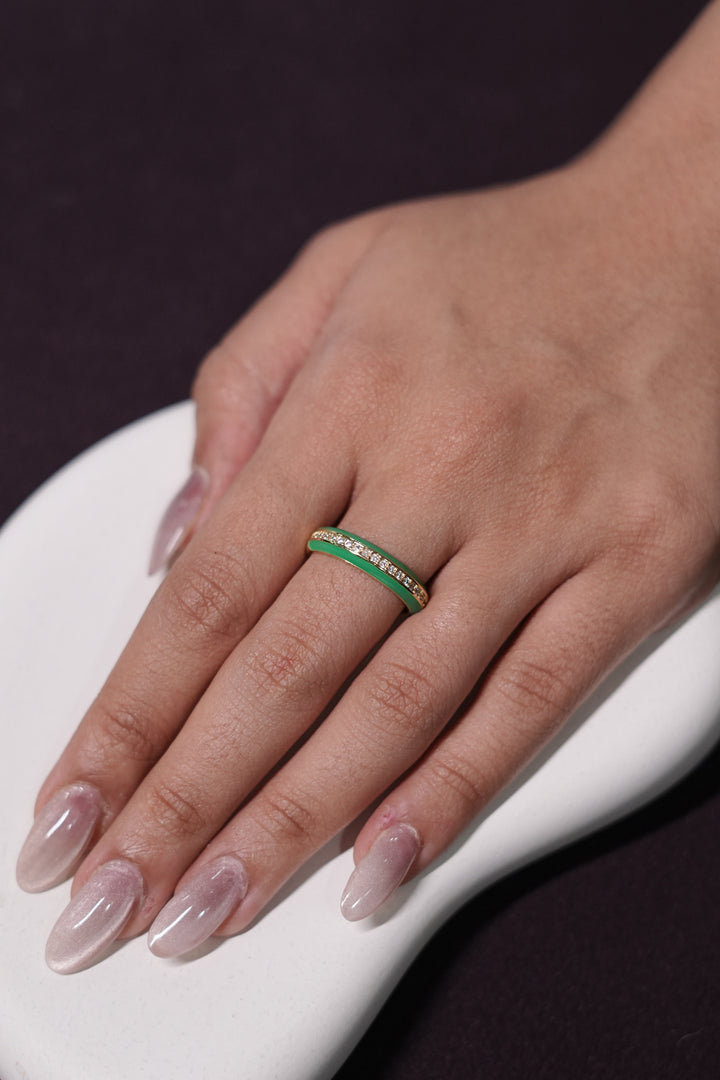 Keshava Emerald Ring