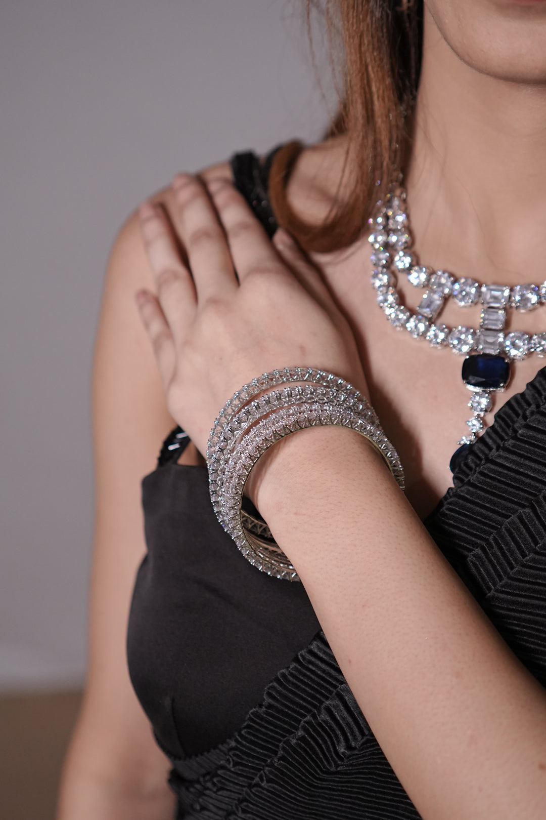 Maharani Samkriti CZ Diamond Bangles