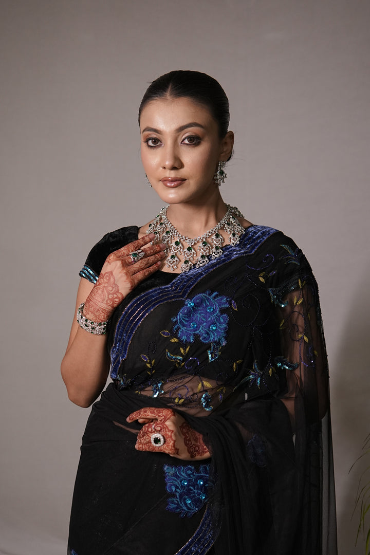 Peacock Feather Cocktail Diamond Necklace