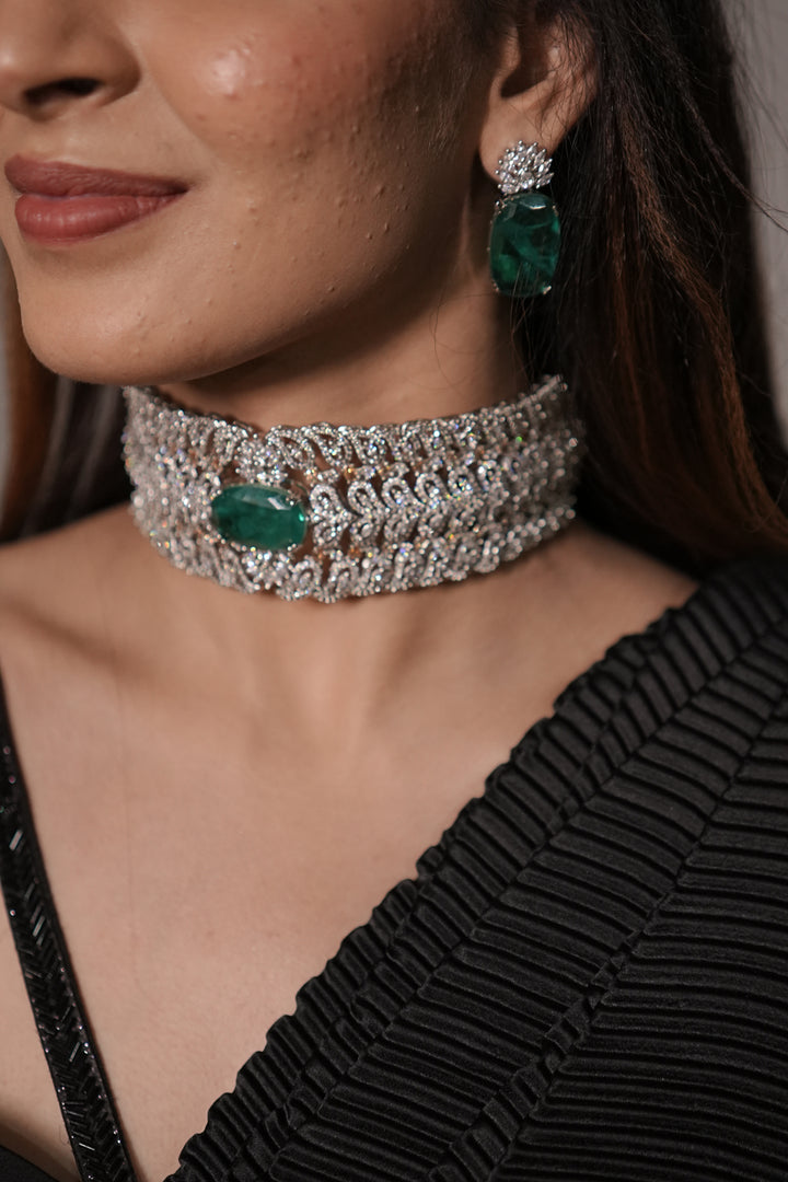 Vrinda Choker Diamond Necklace
