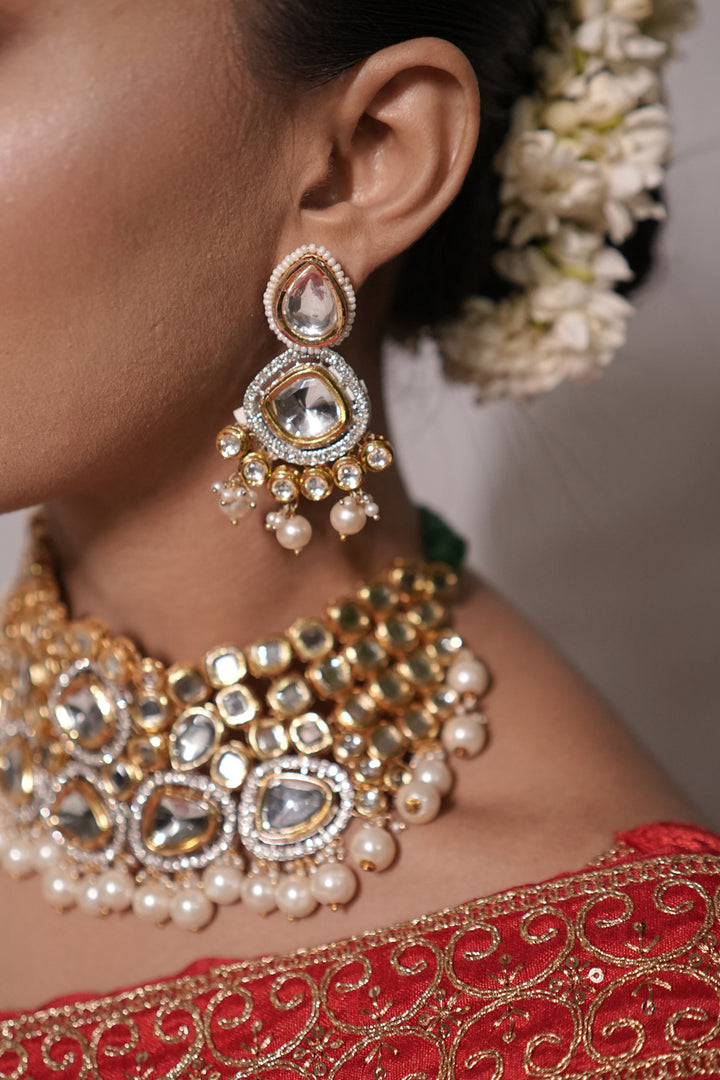 Raat Ratri Polki Karwachauth Choker Necklace