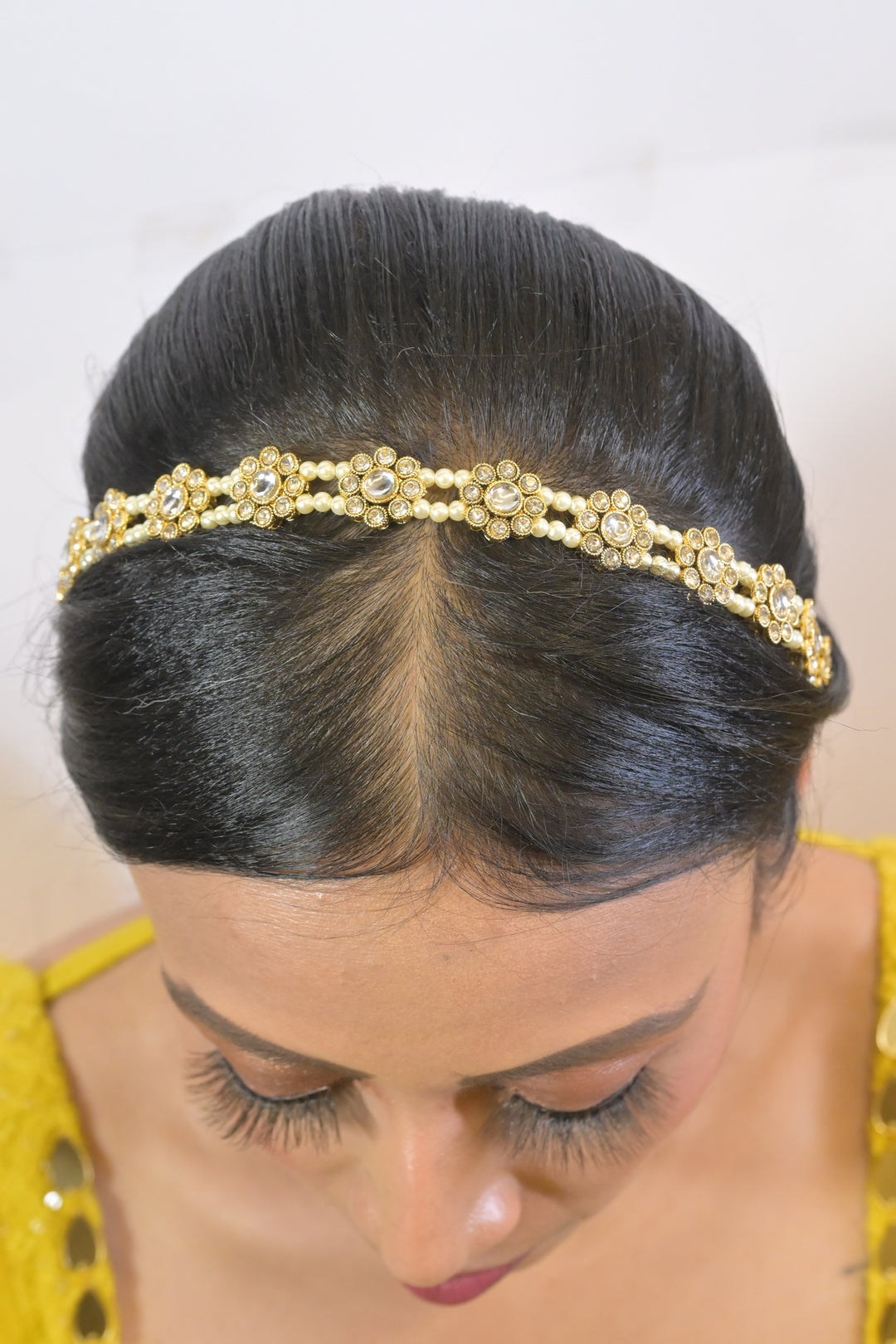 Malini Pearl Flower Sheeshpatti