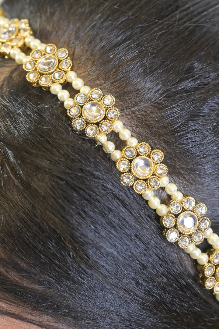 Malini Pearl Flower Sheeshpatti