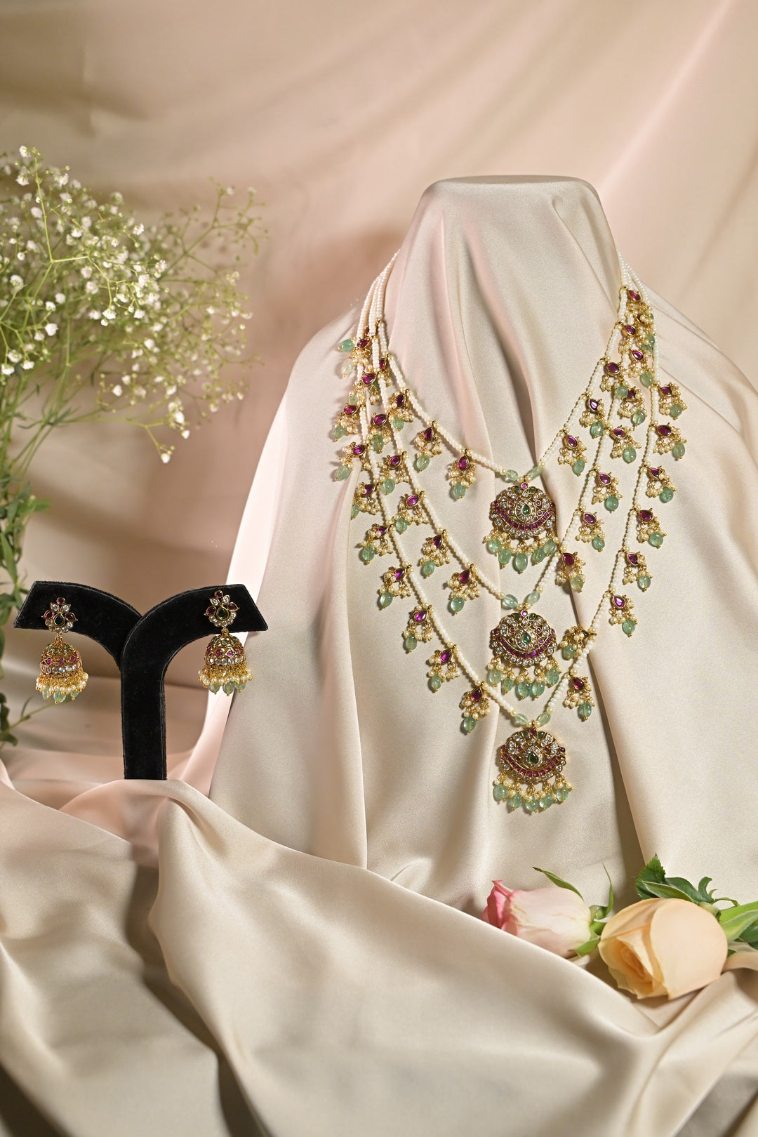 Samriddhi Three Layered Maharani Haar