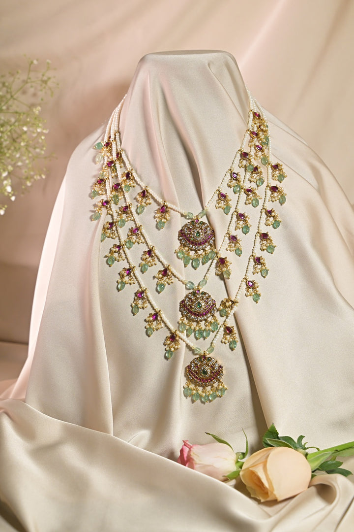 Samriddhi Three Layered Maharani Haar