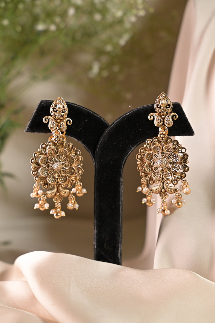 Kaveri Temple 24 Karat Gold Long Necklace