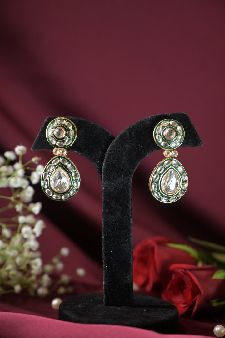 Suhani Kundan Dangler Earrings
