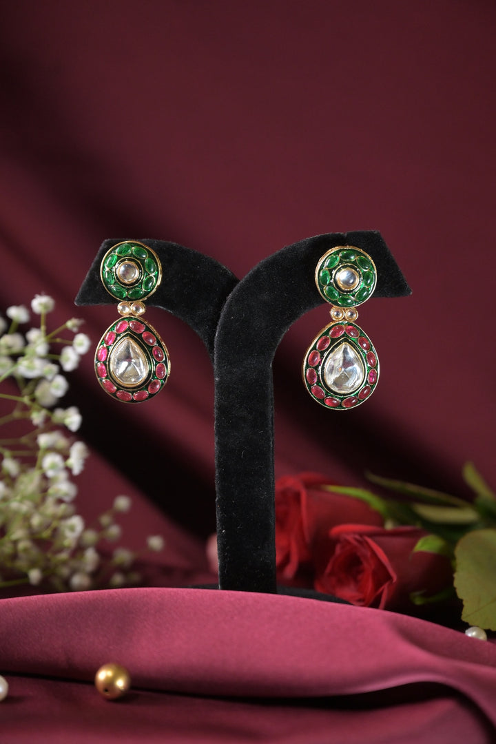 Suhani Kundan Dangler Earrings