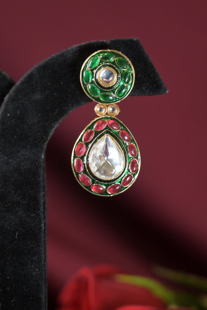 Suhani Kundan Dangler Earrings