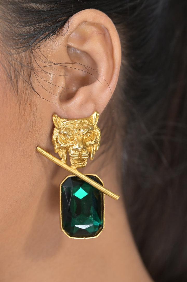 Tigris Doublet Stud Earrings