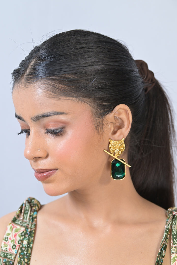 Tigris Doublet Stud Earrings