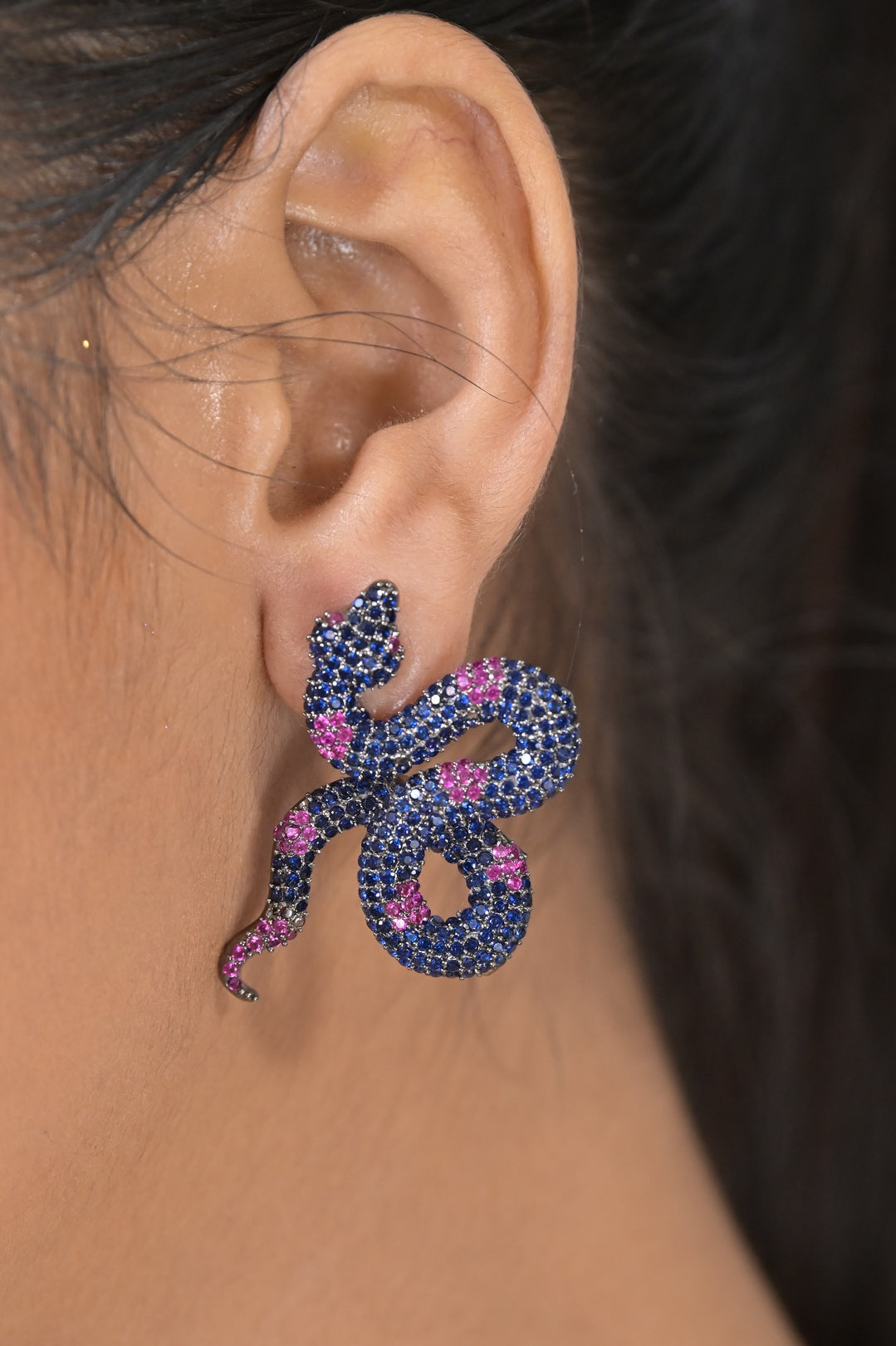 Cobra Curve Ear Cuff Earrings