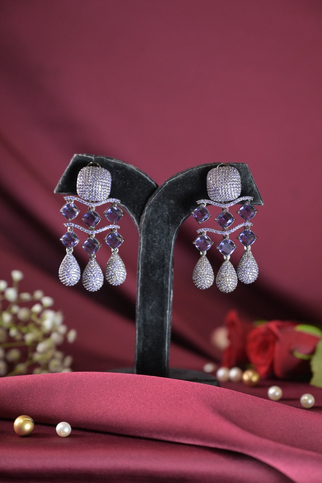 Sameeksha Boho Tassel Dangler Earrings