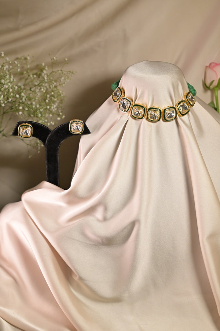 Kritida Bridal Polki Choker Necklace