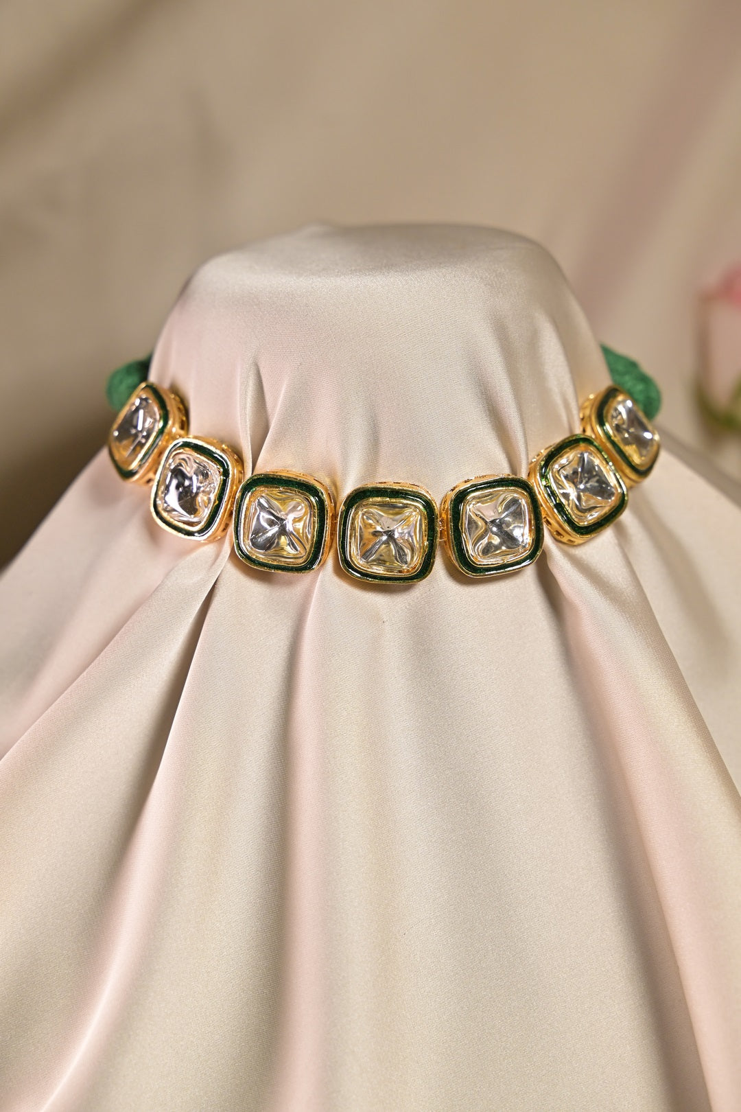 Kritida Bridal Polki Choker Necklace