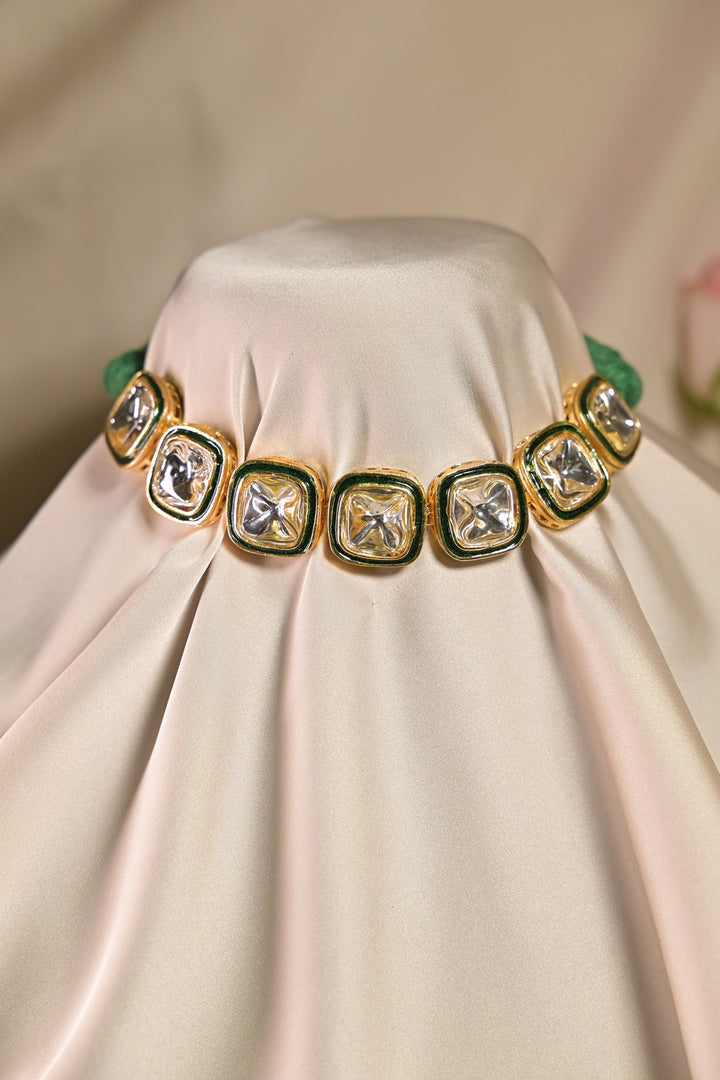 Kritida Bridal Polki Choker Necklace