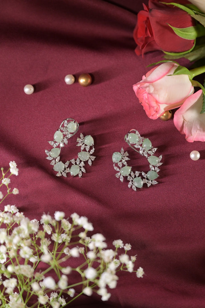 Ardh Spiral Wide Hoop Earrings