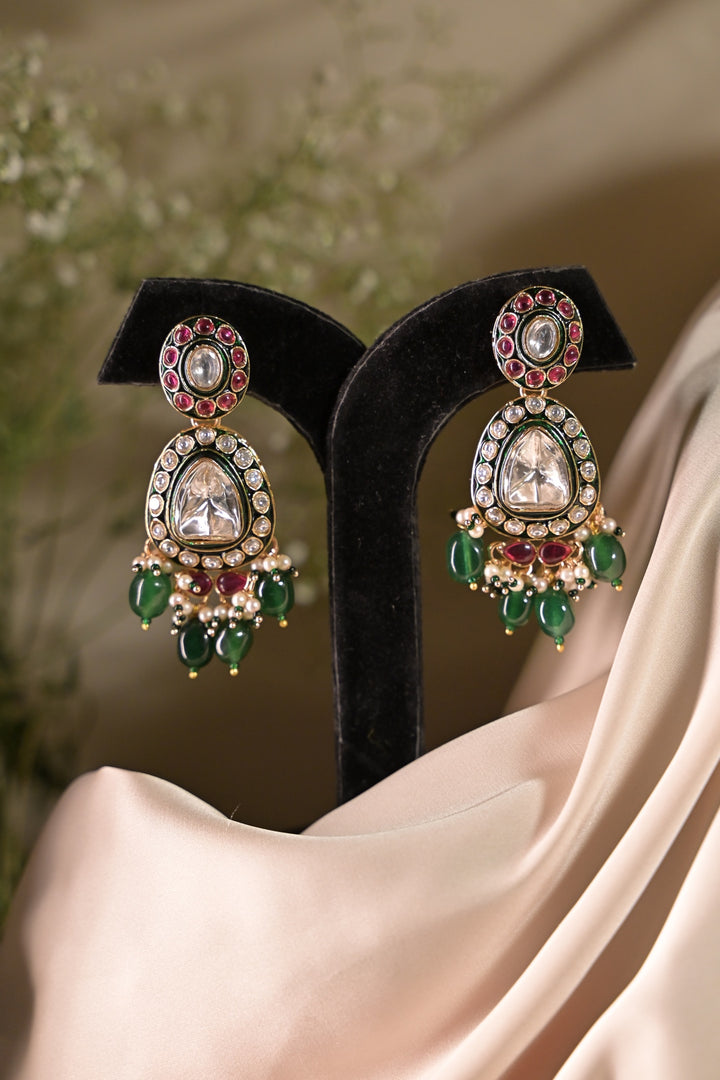 Zyra Temple Multicolored Bridal Necklace