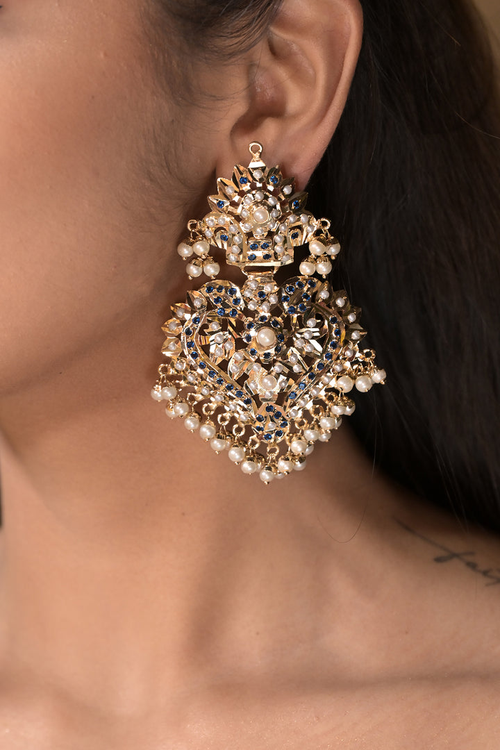 Adhira Jadau Dangler Earrings