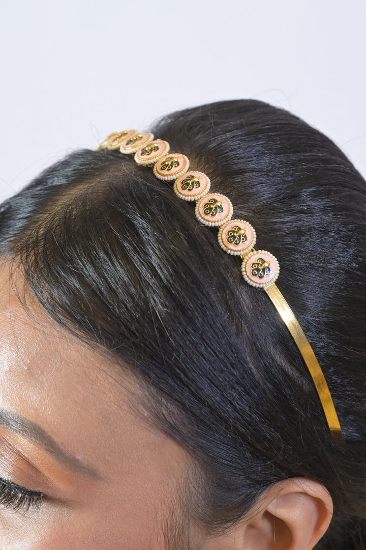 Peacock Sleek Multicolored Headband