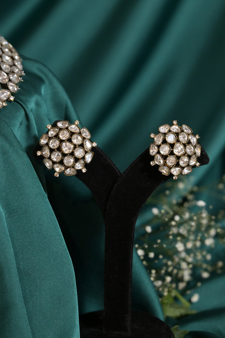 Namami Victorian Mossanite Bridal Choker Necklace