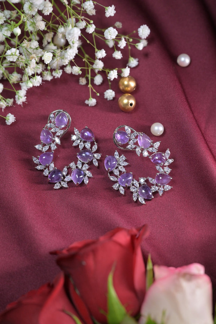 Ardh Spiral Wide Hoop Earrings