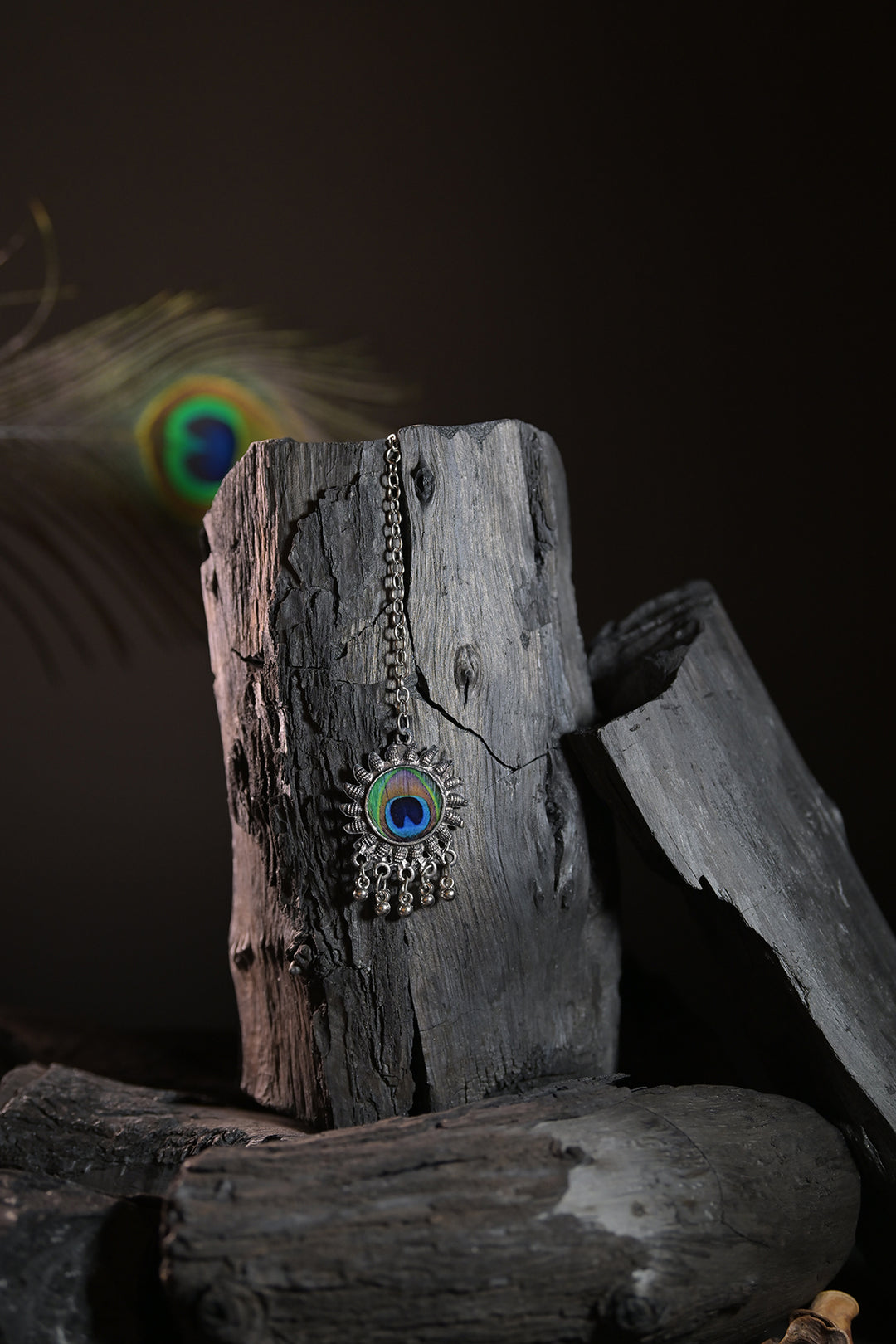 Mayura Silver Sleek Maangtika