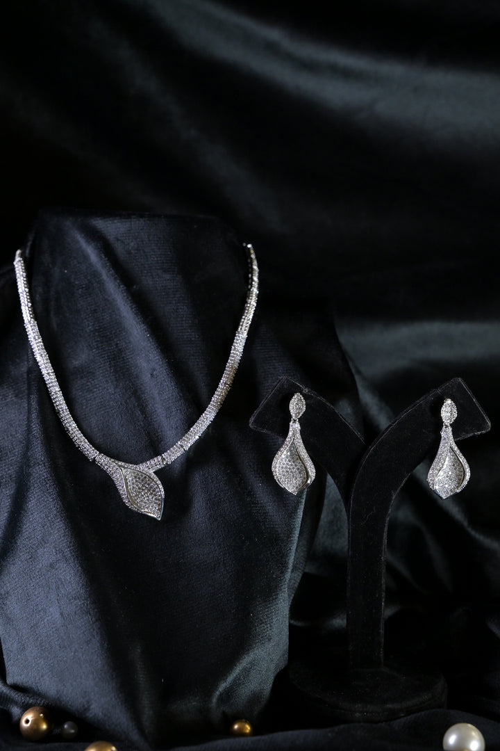 Guardian Serpent Diamond Cocktail Necklace