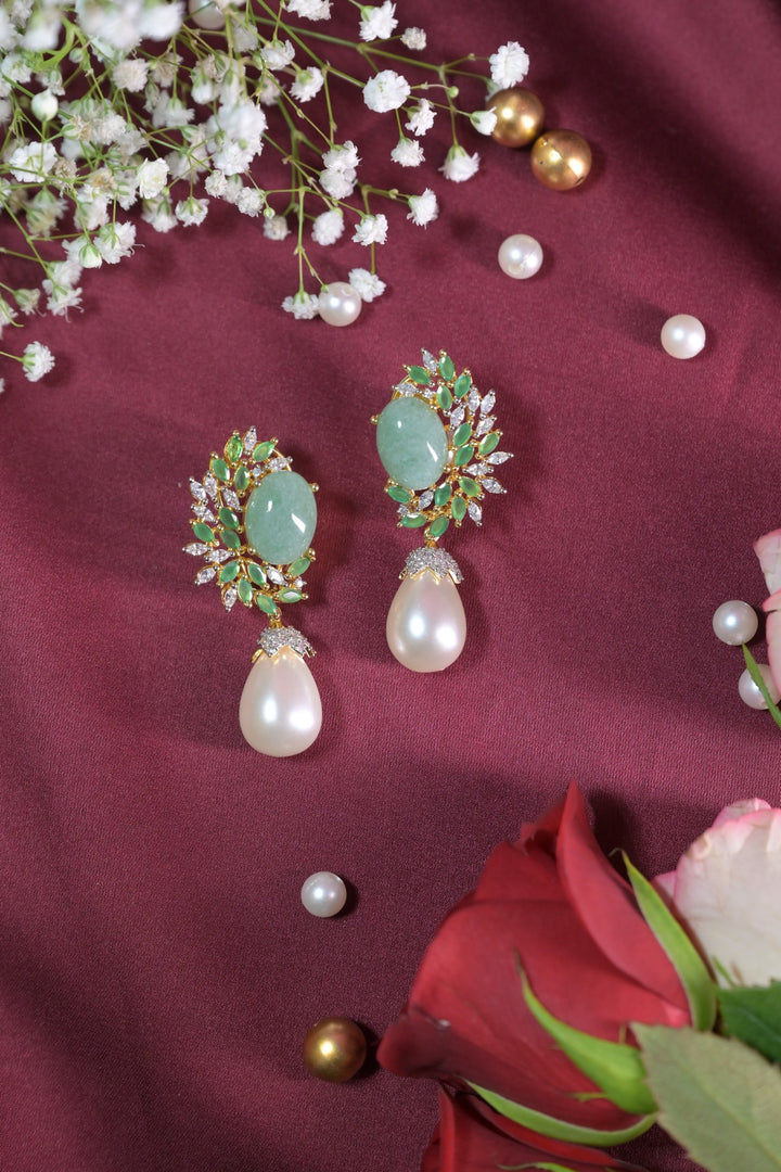 Mani Boho Tassel Pearl Drop Earrings