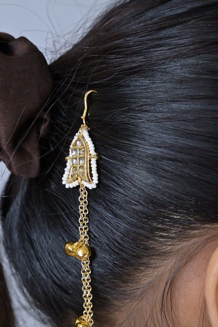 Shikara Kashmiri Traditional Long Earrings