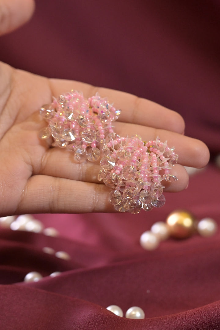 Evening Cluster Drop Earrings