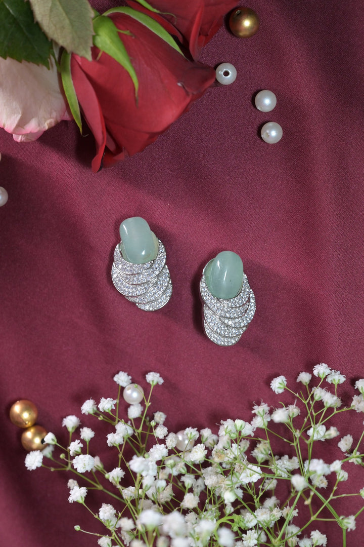 Sunehri Oxidized Stud Earrings