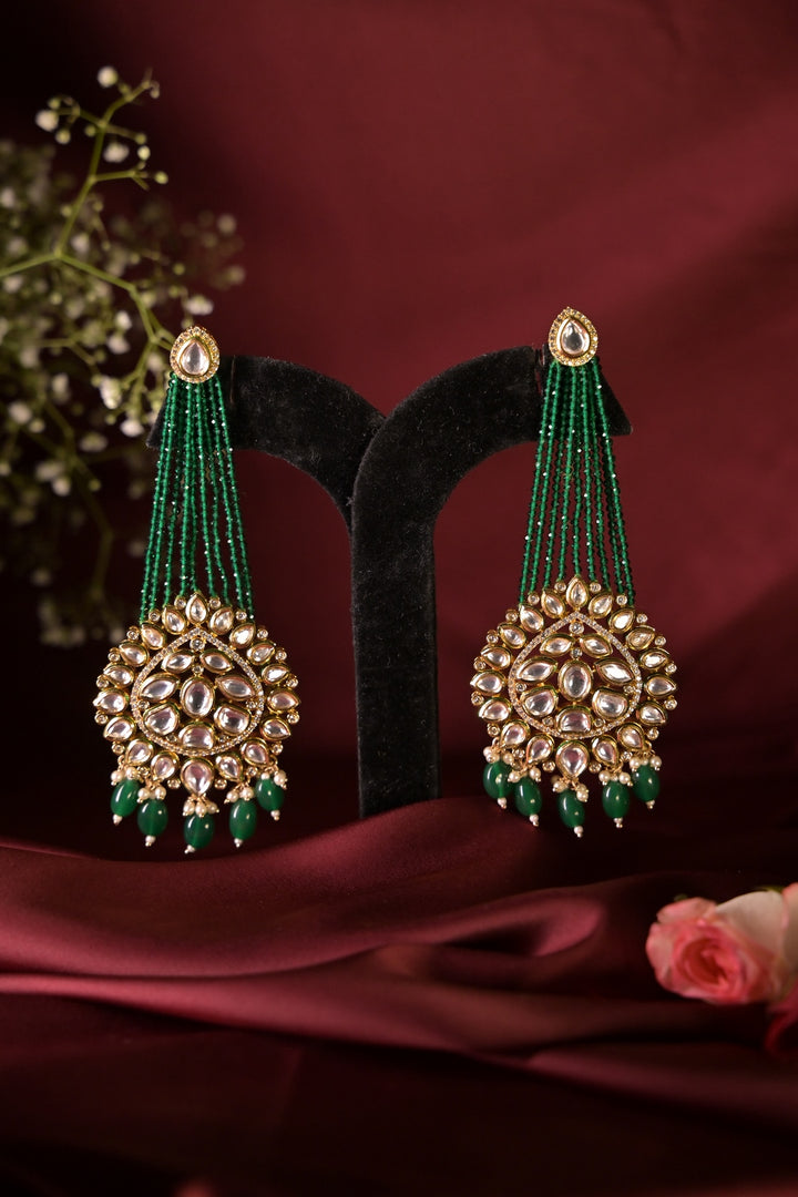 Kedarnath Jadau Pearl Earrings