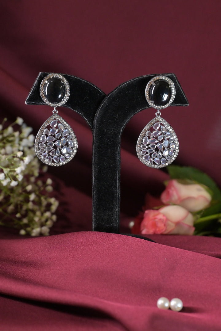 Zehnaseeb Bold Dangler Cocktail Earrings