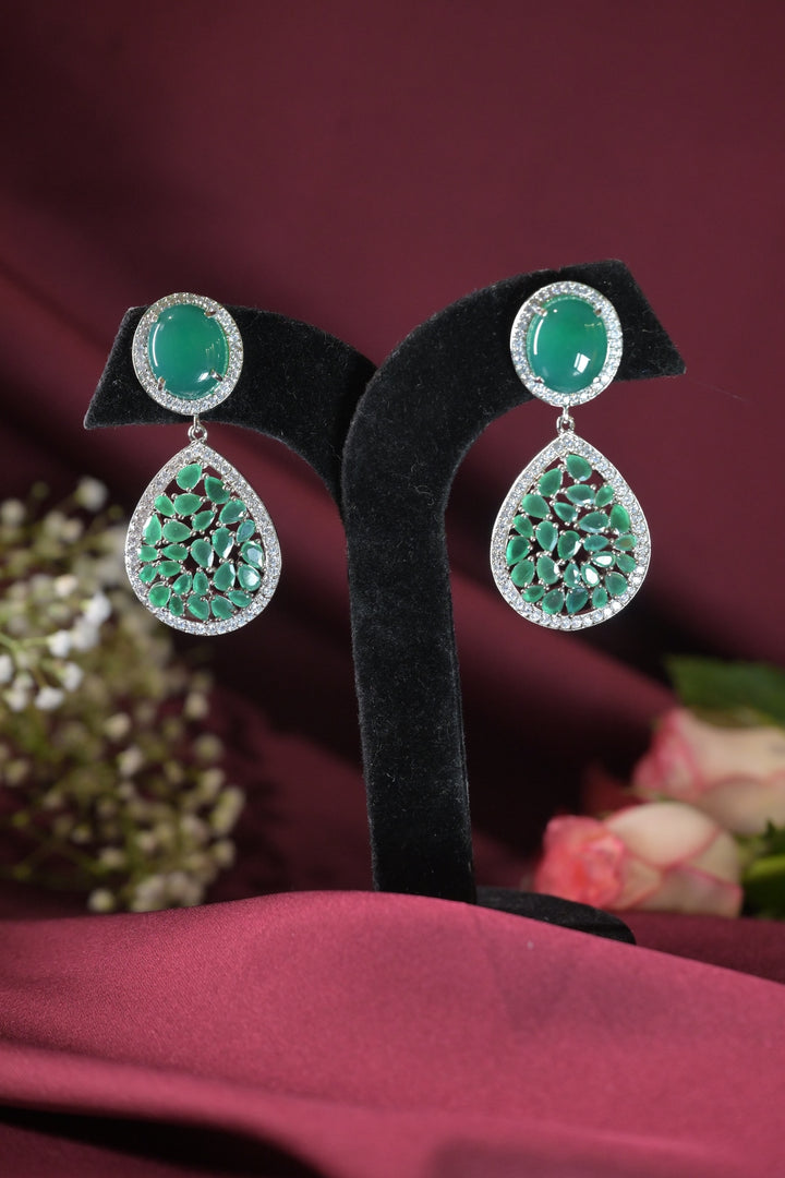 Zehnaseeb Bold Dangler Cocktail Earrings