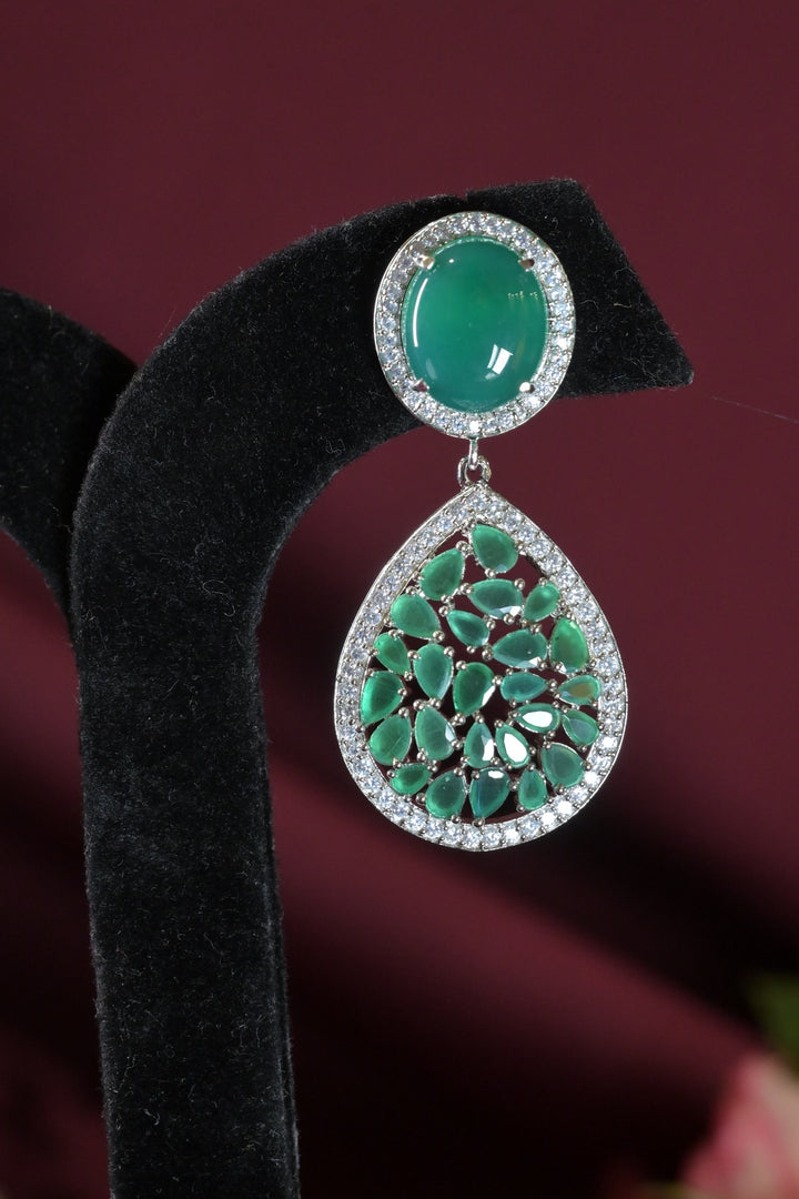 Zehnaseeb Bold Dangler Cocktail Earrings