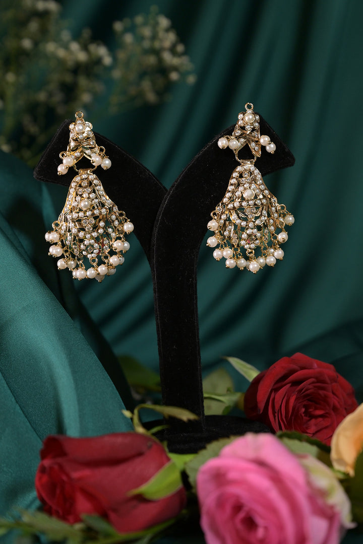 Avantika Pearl Jadau Engagement Choker Necklace