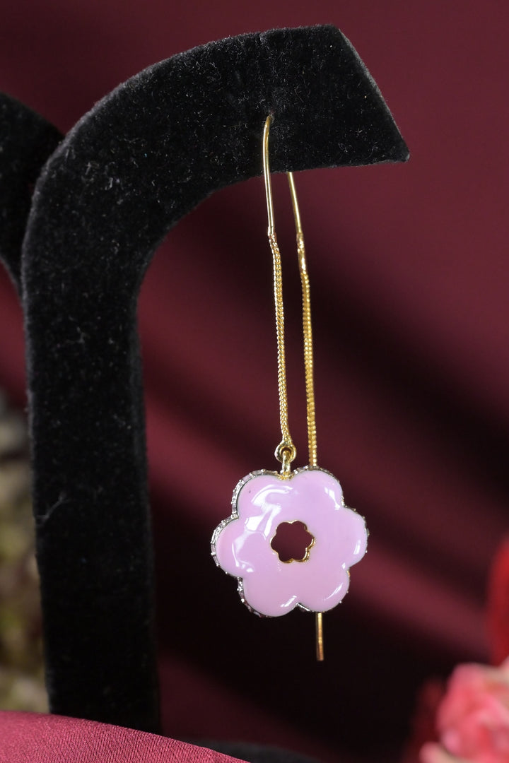Anahita Sui-Dhaga Flower Drop Earrings