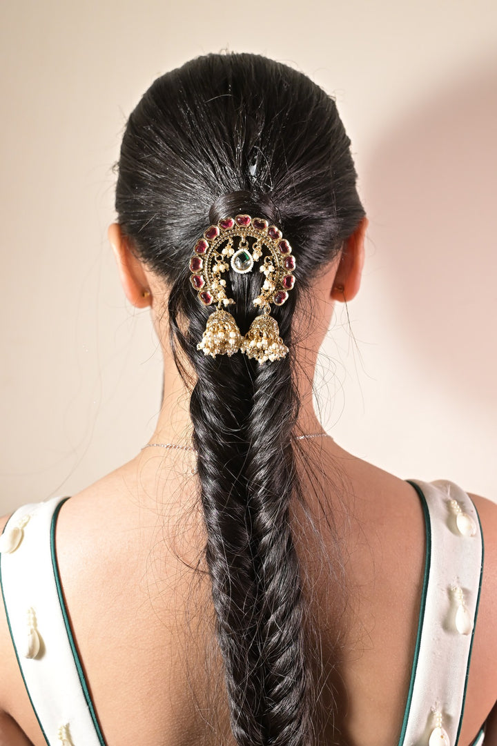 Aaradhya Kundan Jhoomar Hairpin