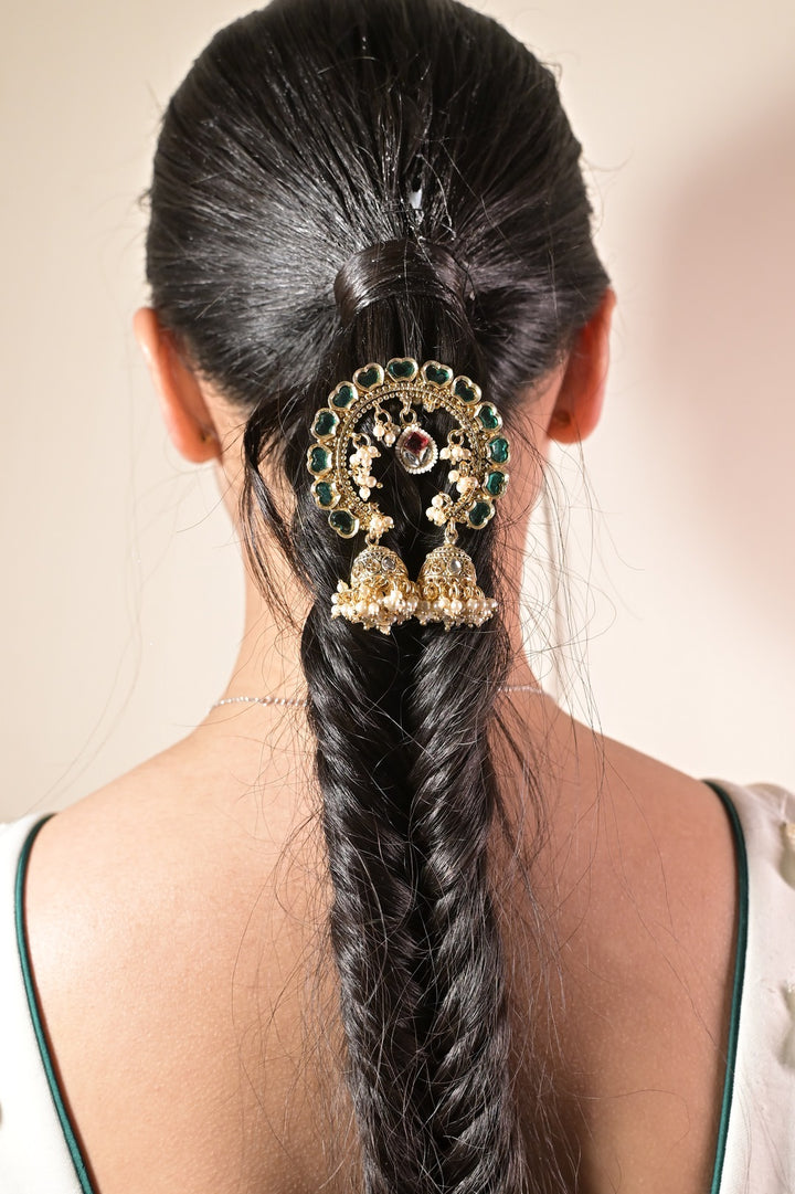 Aaradhya Kundan Jhoomar Hairpin