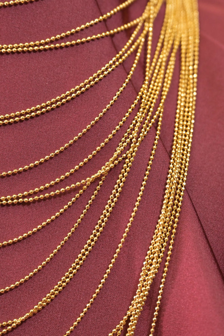 Queen Elizabeth Premium Layered Chain Necklace