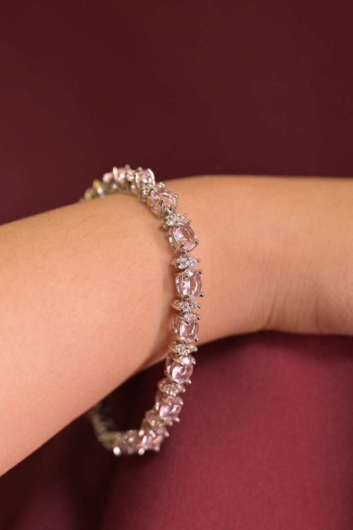 Dew Crystal Gemstone Luxe Adjustable Bracelet